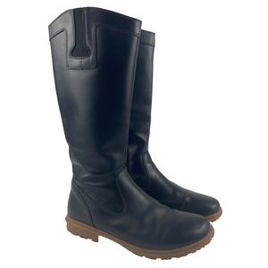 BOGS Women's Tall Leather Waterproof Pearl Boot - Size 9.5